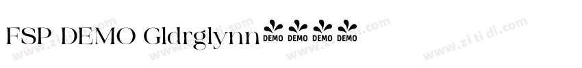 FSP DEMO Gldrglynn字体转换 FSP DEMO Gldrglynn字体转换